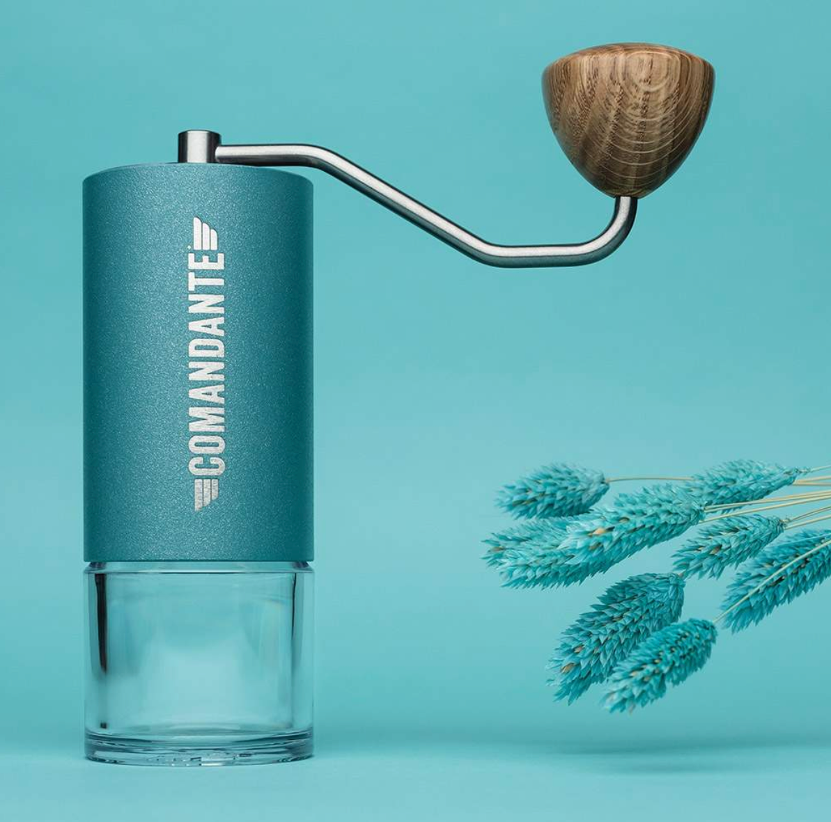 Comandante C40 hand grinder MK4- Alpine lagoon