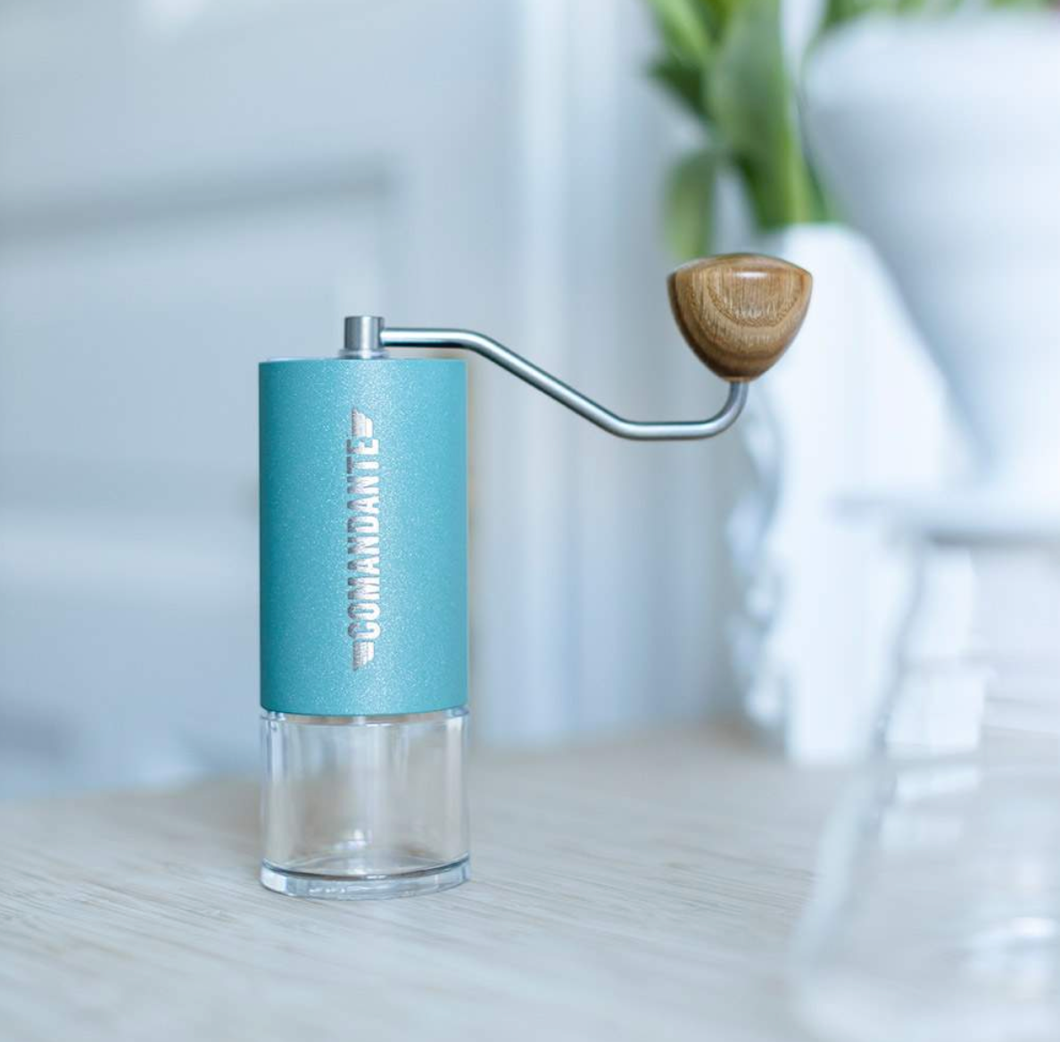 Comandante C40 hand grinder MK4- Alpine lagoon