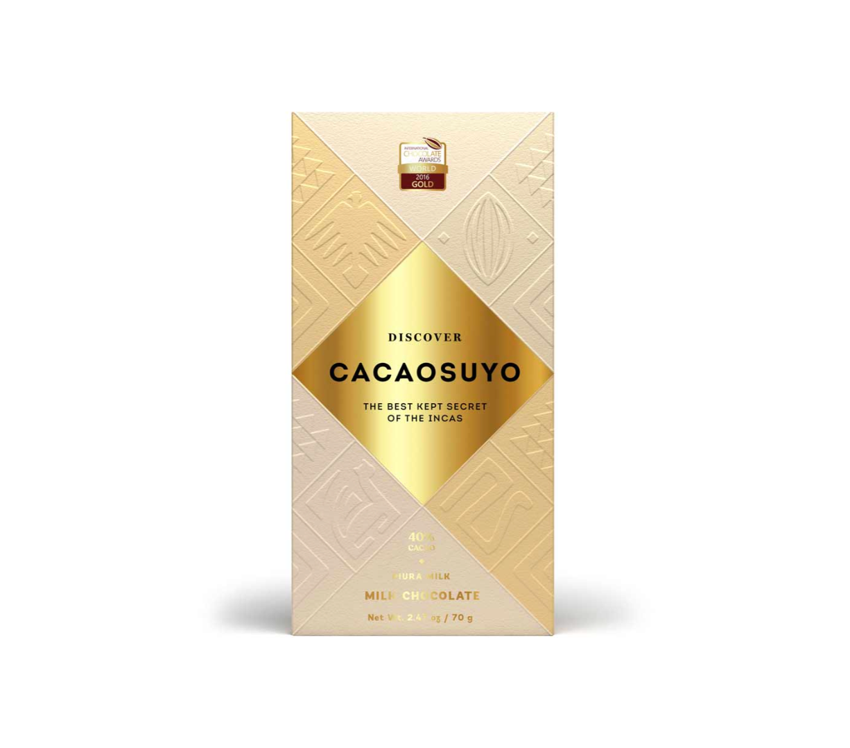 CACAOSUYO PIURA MILK CHOCOLATE 50%, 70G