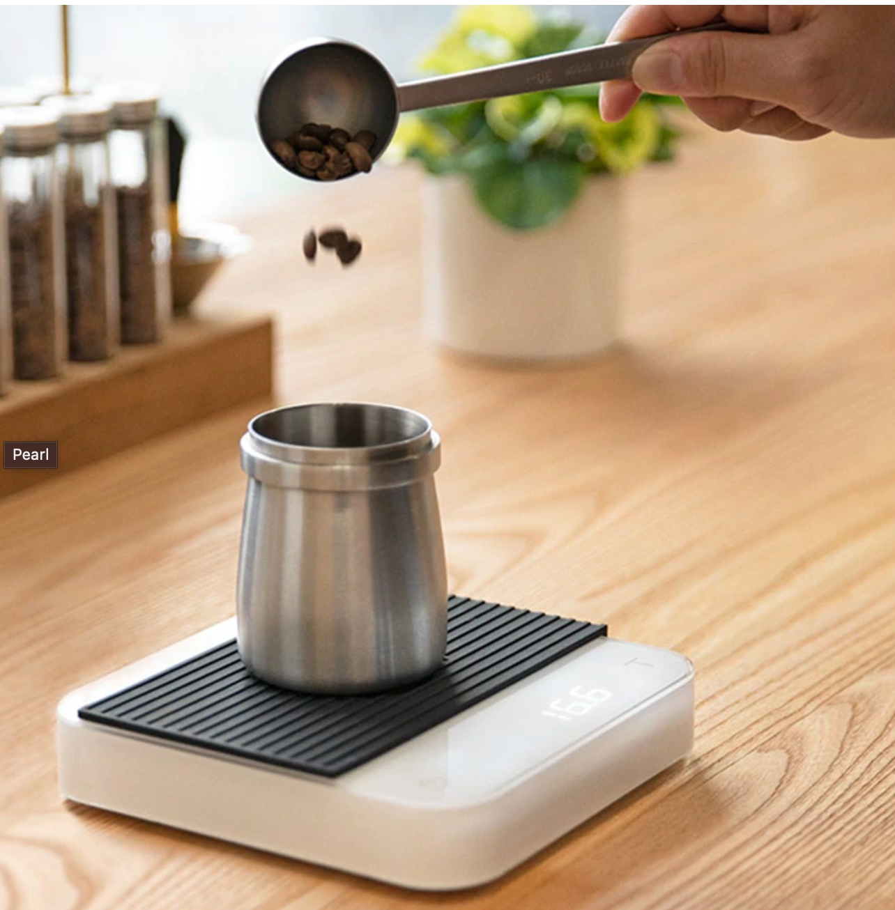 Acaia Pearl Pitch Black