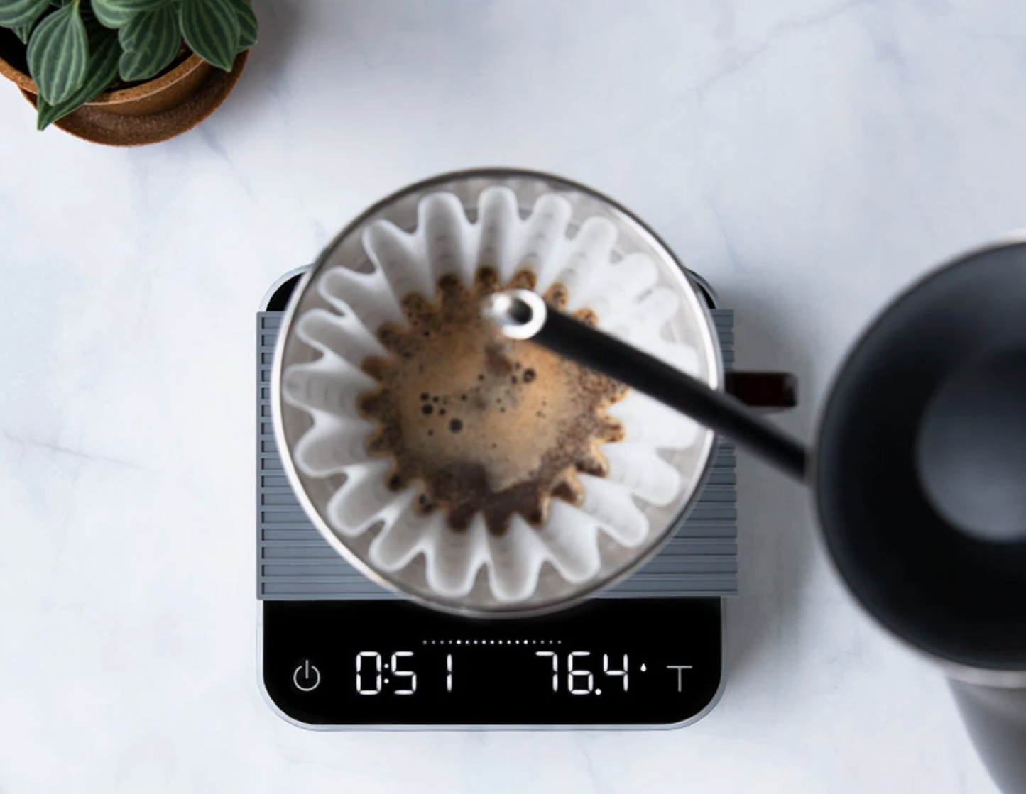 Acaia Pearl Pitch Black