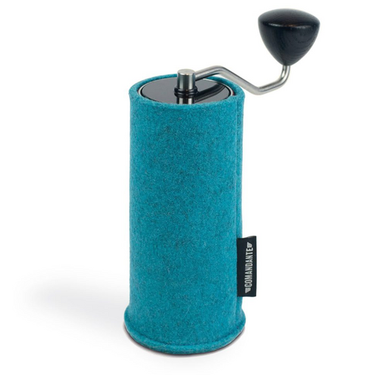 Comandante C40 felt sleeve lagoon