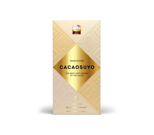 CACAOSUYO PIURA MILK CHOCOLATE  50%, 70G
