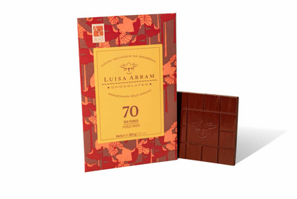 LUISA ABRAM RIO PURUS WILD CACAO 70%, BRAZIL, 80GR