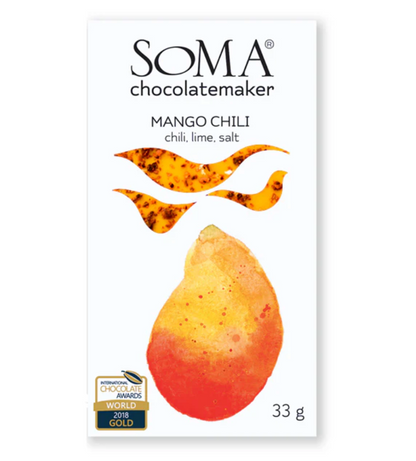 Barra de chile y mango Soma, 33 gr