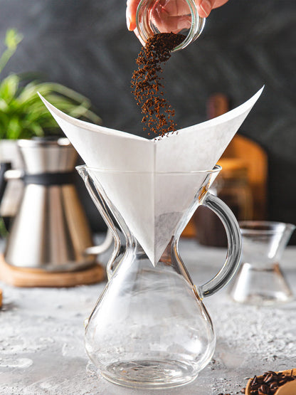 CHEMEX® 6 Cup Glass Handle