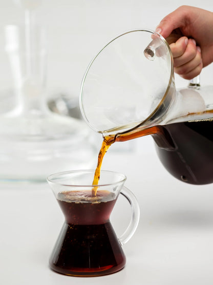 CHEMEX® 6 Cup Glass Handle