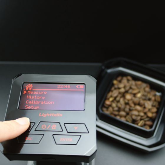 Lighttells Coffee Roast Color Analyzer Plus Black Edition