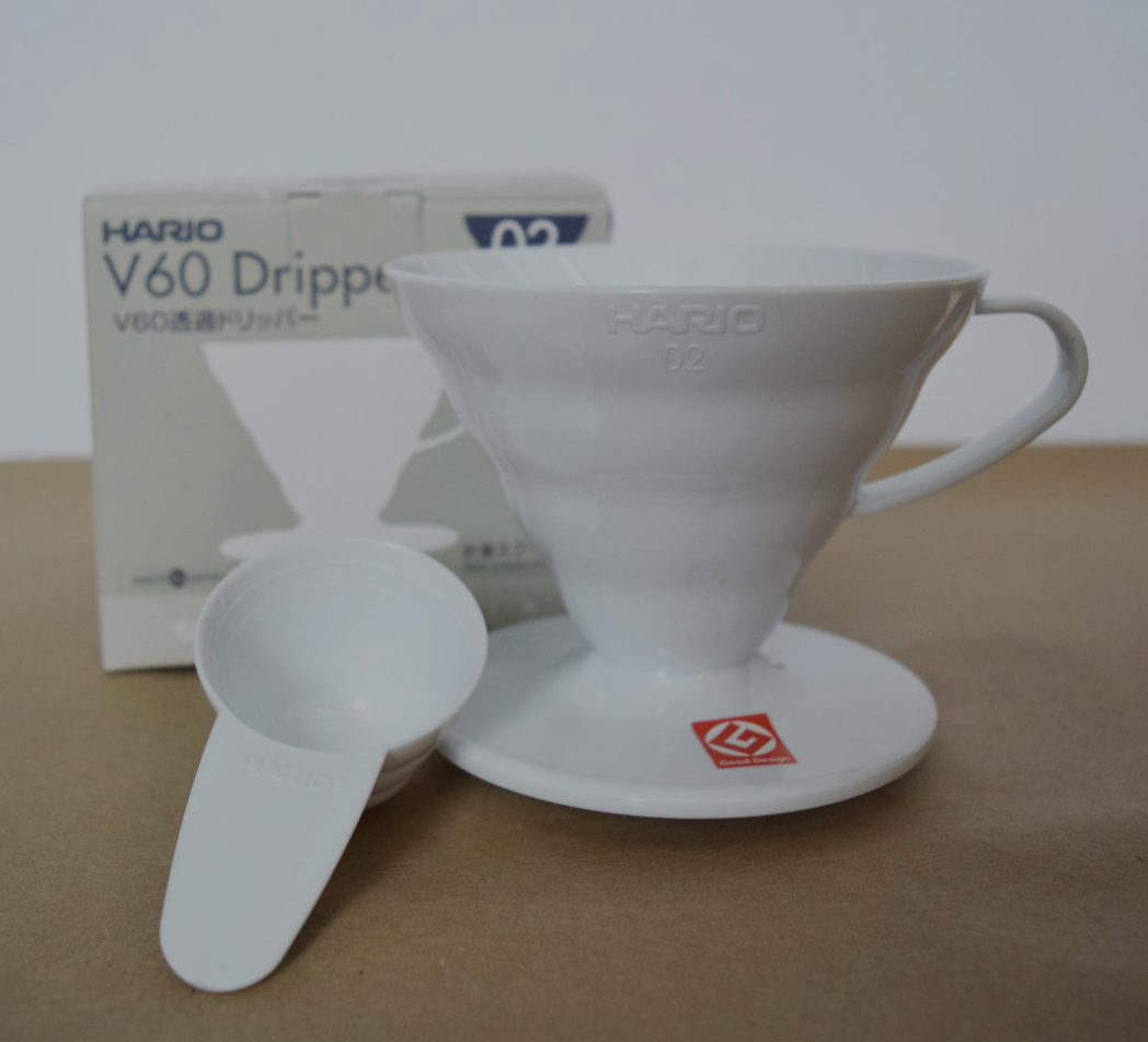 Hario V60 Pour Over Ceramic Dripper 02 - White