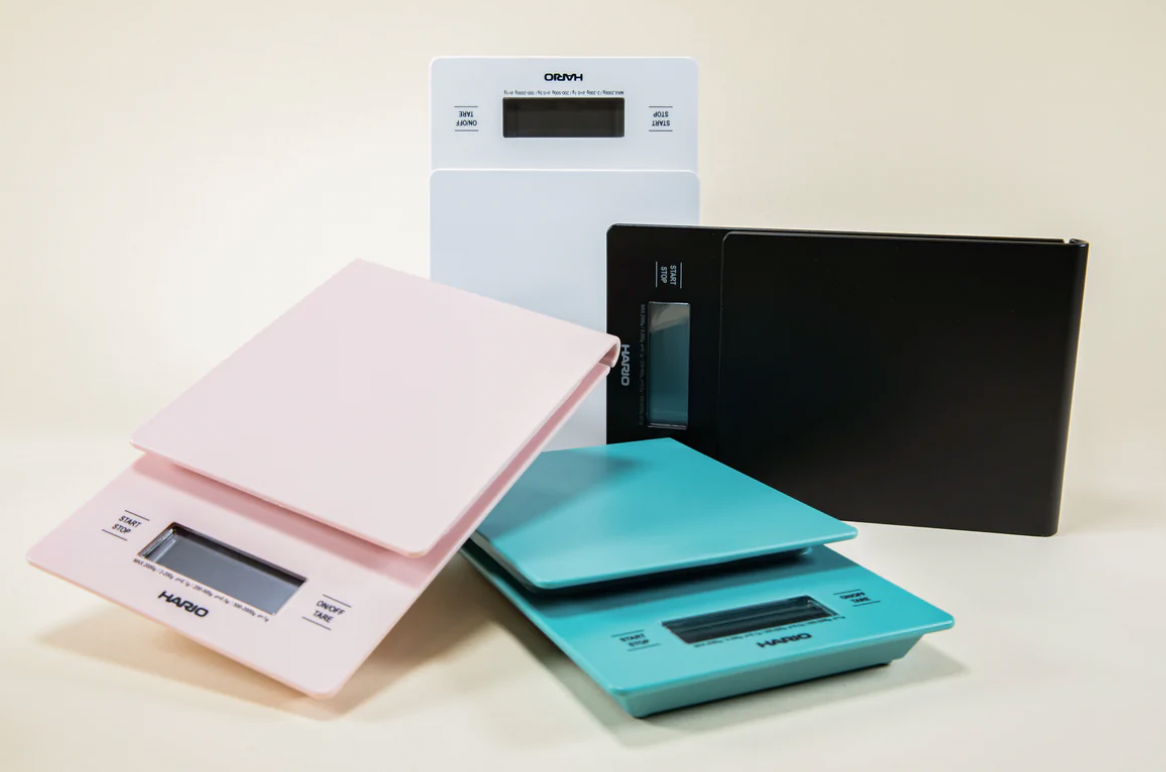 Báscula de goteo V60 turquesa - HARIO