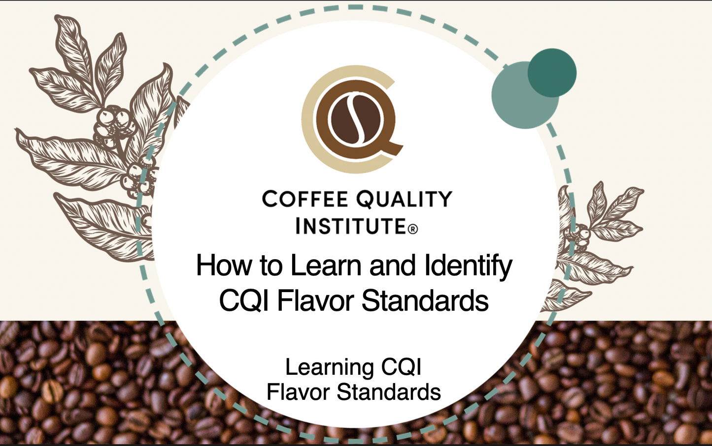 Aprendizaje de estándares de sabor CQI