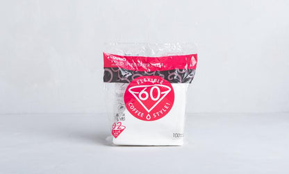 Filtros de papel para café V60 02, 100 unidades - HARIO